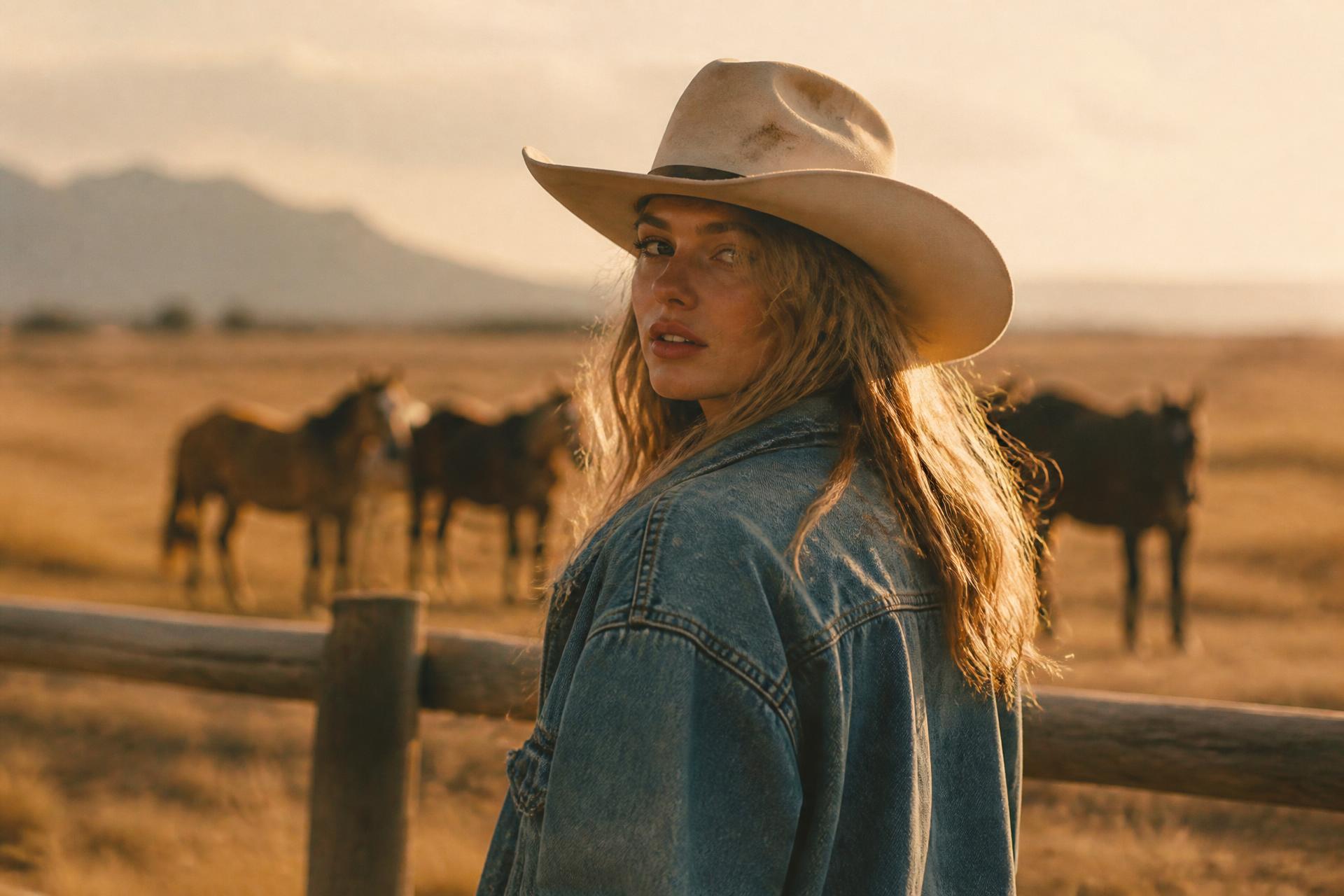Open ranch country