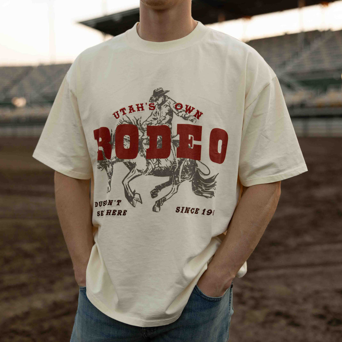 Utah's Own Rodeo Oversized Tee